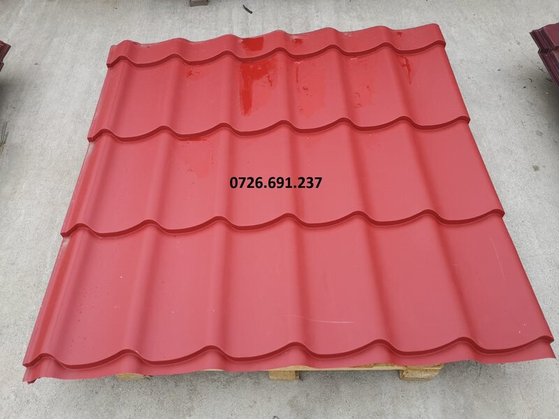 Depozit tabla cutata - tigla metalica - accesorii acoperis - jgheab-burlan