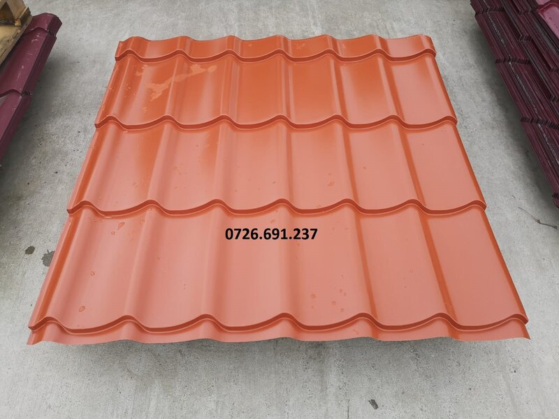 Depozit tabla cutata - tigla metalica - accesorii acoperis - jgheab-burlan