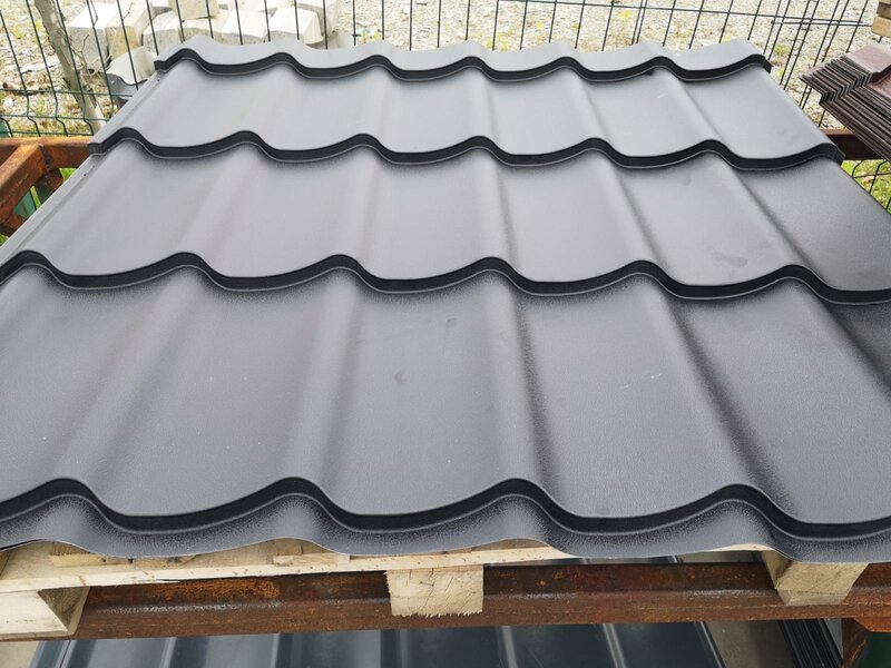 Depozit tabla cutata - tigla metalica - accesorii acoperis - jgheab-burlan
