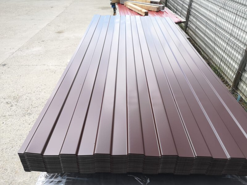 Depozit tabla cutata - tigla metalica - accesorii acoperis - jgheab-burlan