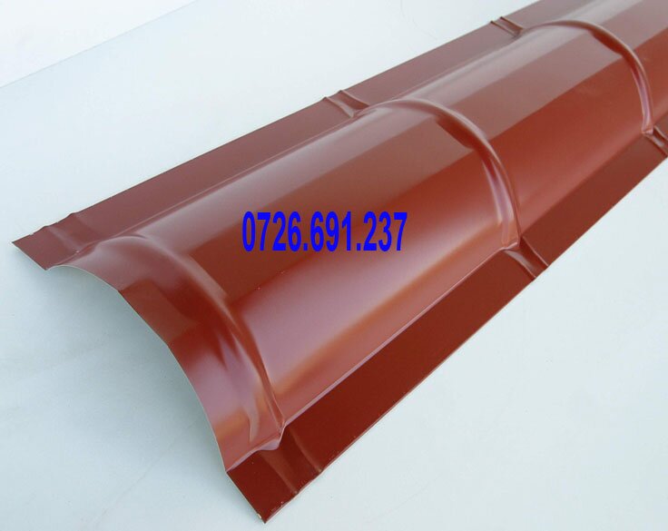 Depozit tabla cutata - tigla metalica - accesorii acoperis - jgheab-burlan